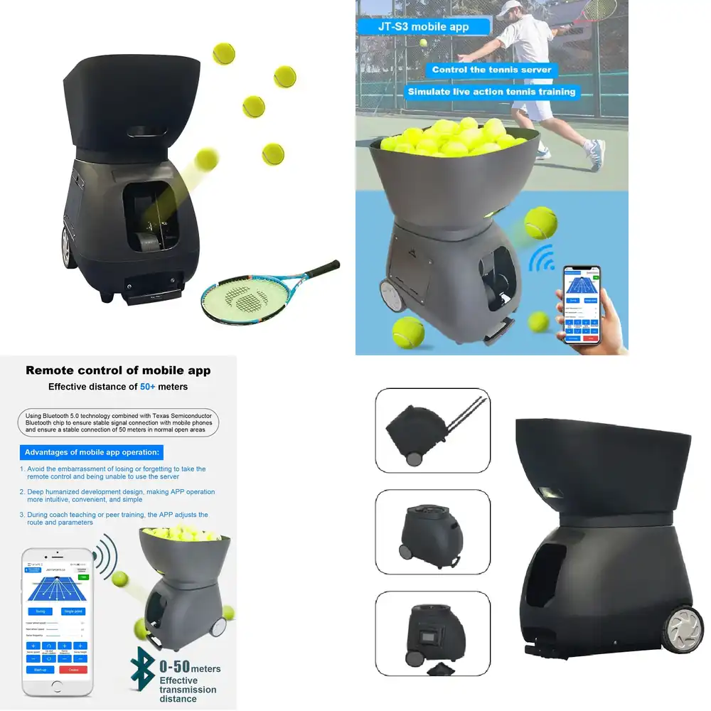 Sports Equipment App - Automatyczna maszyna do podawania i strzelania