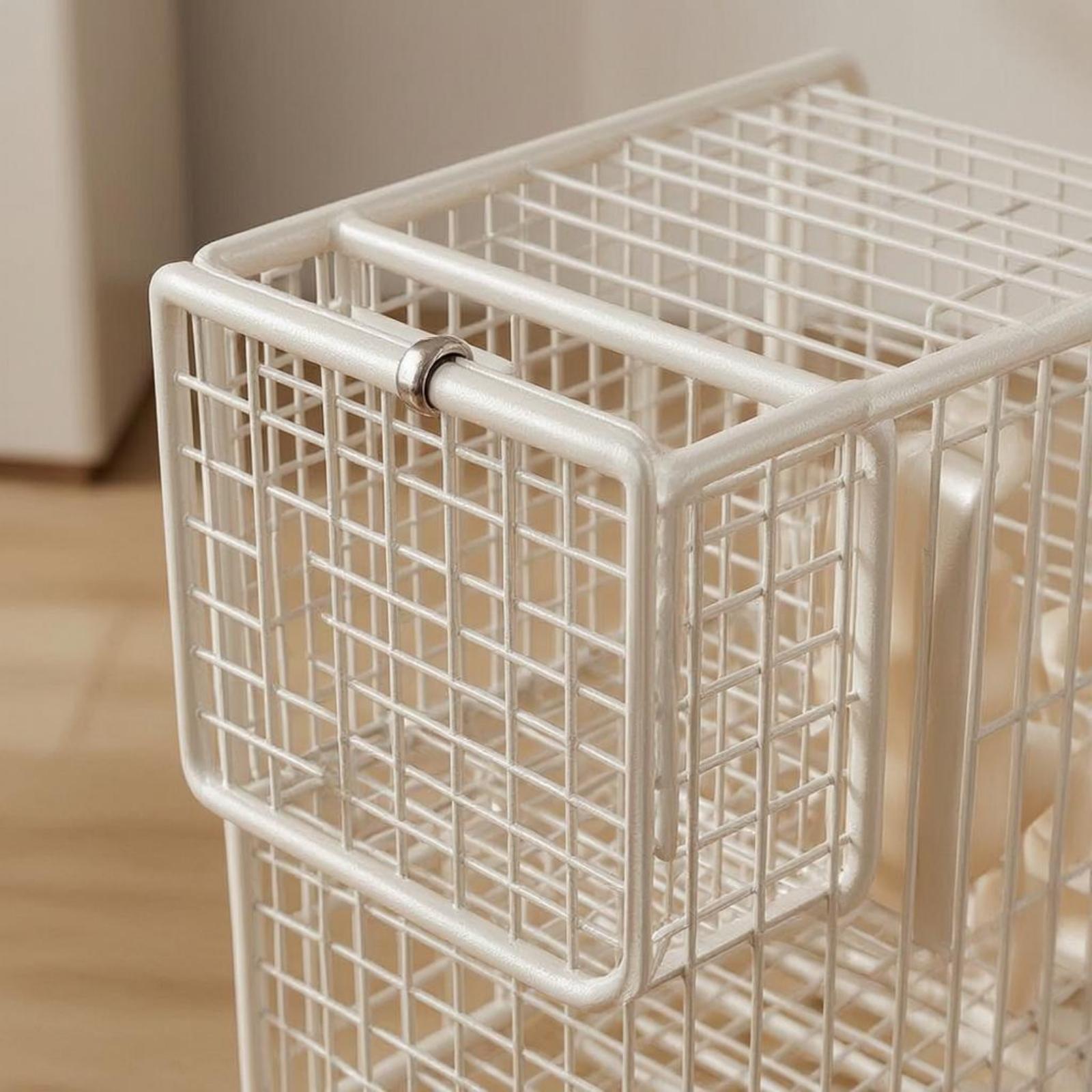 Sports Equipment Home - Wielosegmentowy metalowy wózek do przechowywania sprzętu