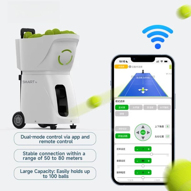 Maszyna do tenisa sterowana ap – Sports Equipment App recenzja i cena
