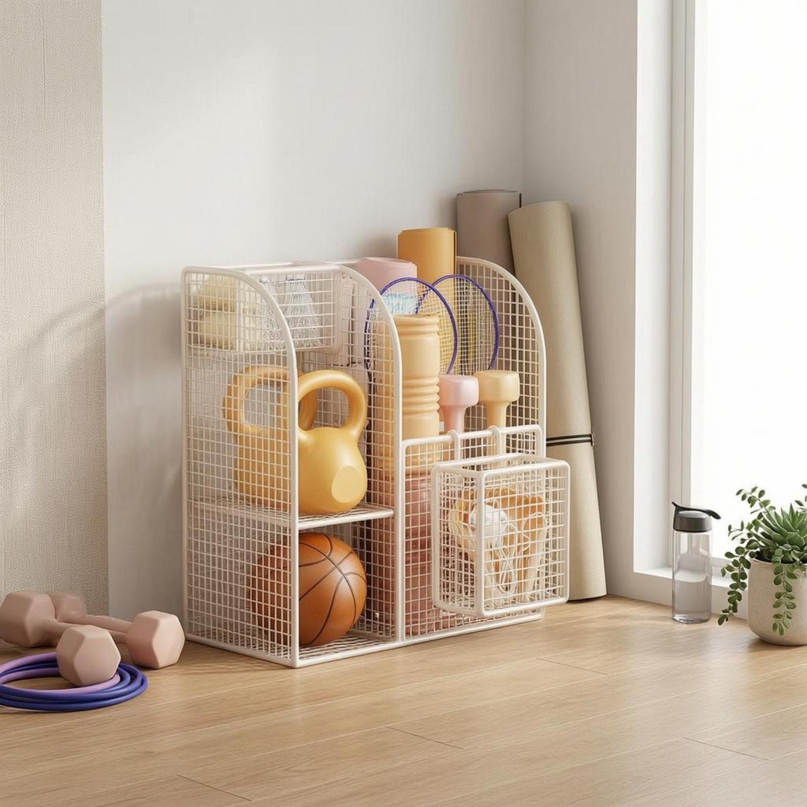 Wielosegmentowy metalowy wózek – Sports Equipment Home recenzja i cena